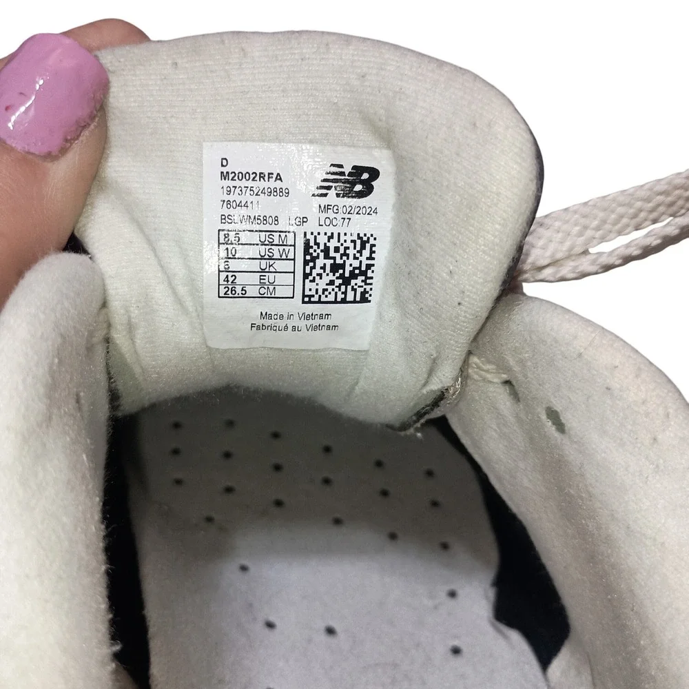New Balance 2002RFA Mens Running Shoes Sneakers Beige Gray Reflective‎ SKUM057